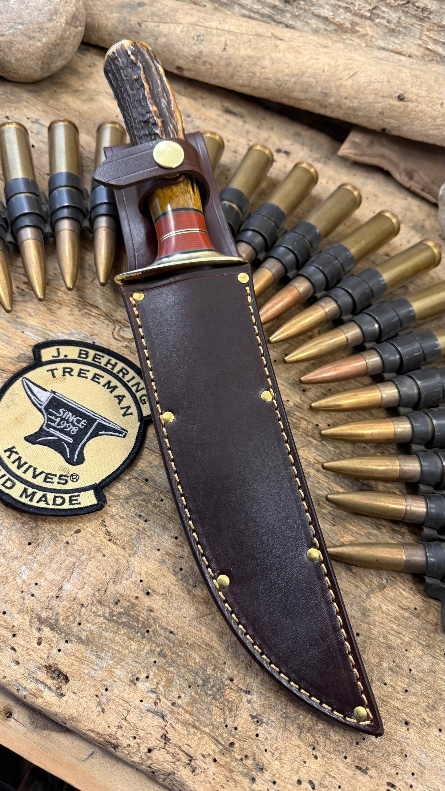 Treeman 8" Heavy Duty Double Skull Hammer Mark Stag Fighter