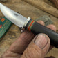 Treeman Trout Knife Stude Baker Spring Steel.