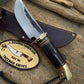 Treeman Iron Mt Hunter Hammer Mark 5" blade Horse hide Brass Crows beak Butt