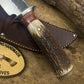 Treeman Fox River 5" Hammer mark Hunter Stag Handle