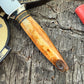 Treeman Artifact Ivory Trout Knife Crock Sheath AEB-L