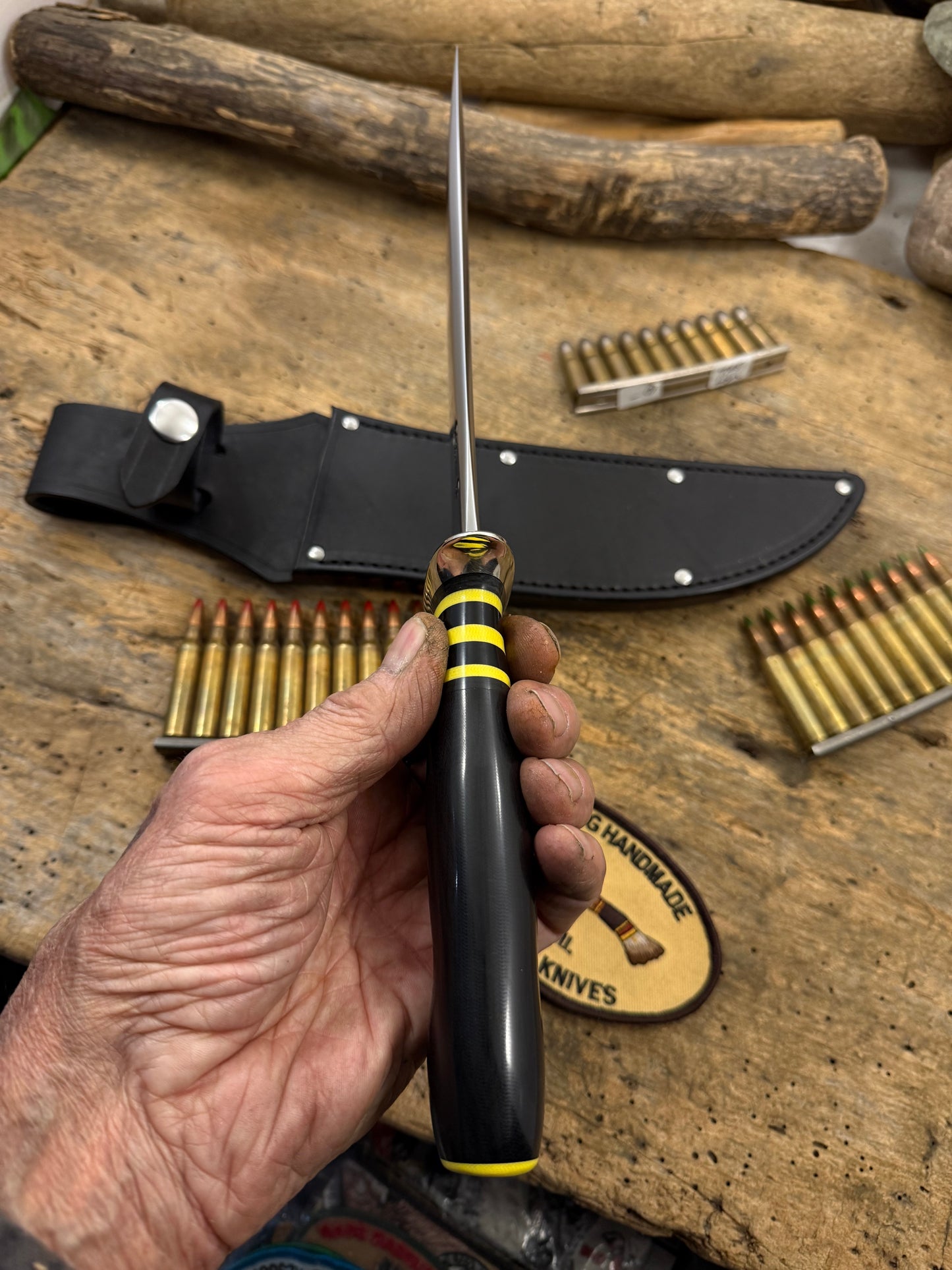 Treeman Special Ops Service Ribbon DBL Skull Fighter