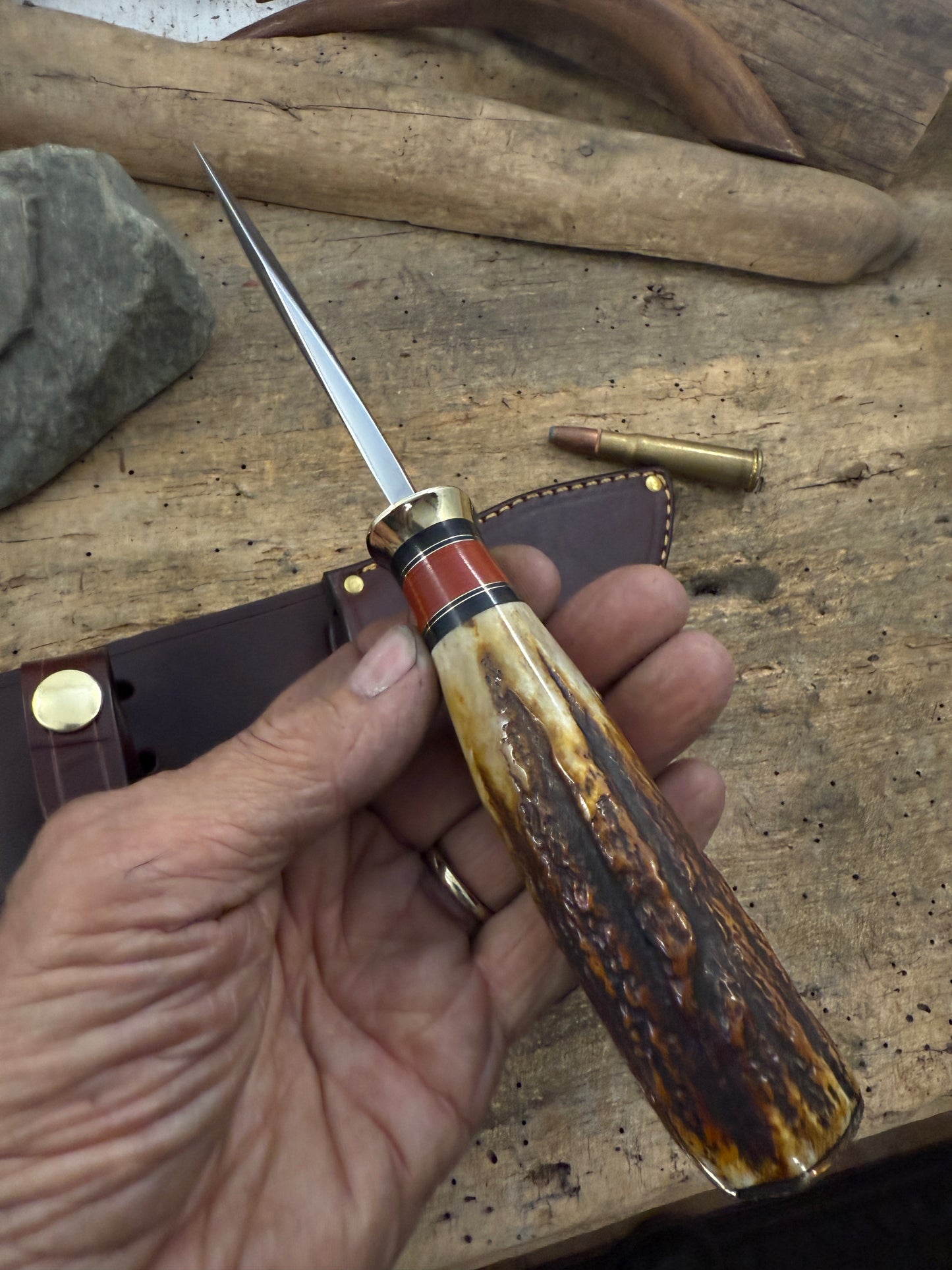 Treeman Heavy Duty South Dakota Caper , Sambar Stag Brass