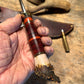Treeman 7" Hammermark Camp Knife Horse Hide Crown stag
