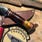 Treeman Michigan Trout Knife 3 1/2" Blade NS HH German Crown Stag
