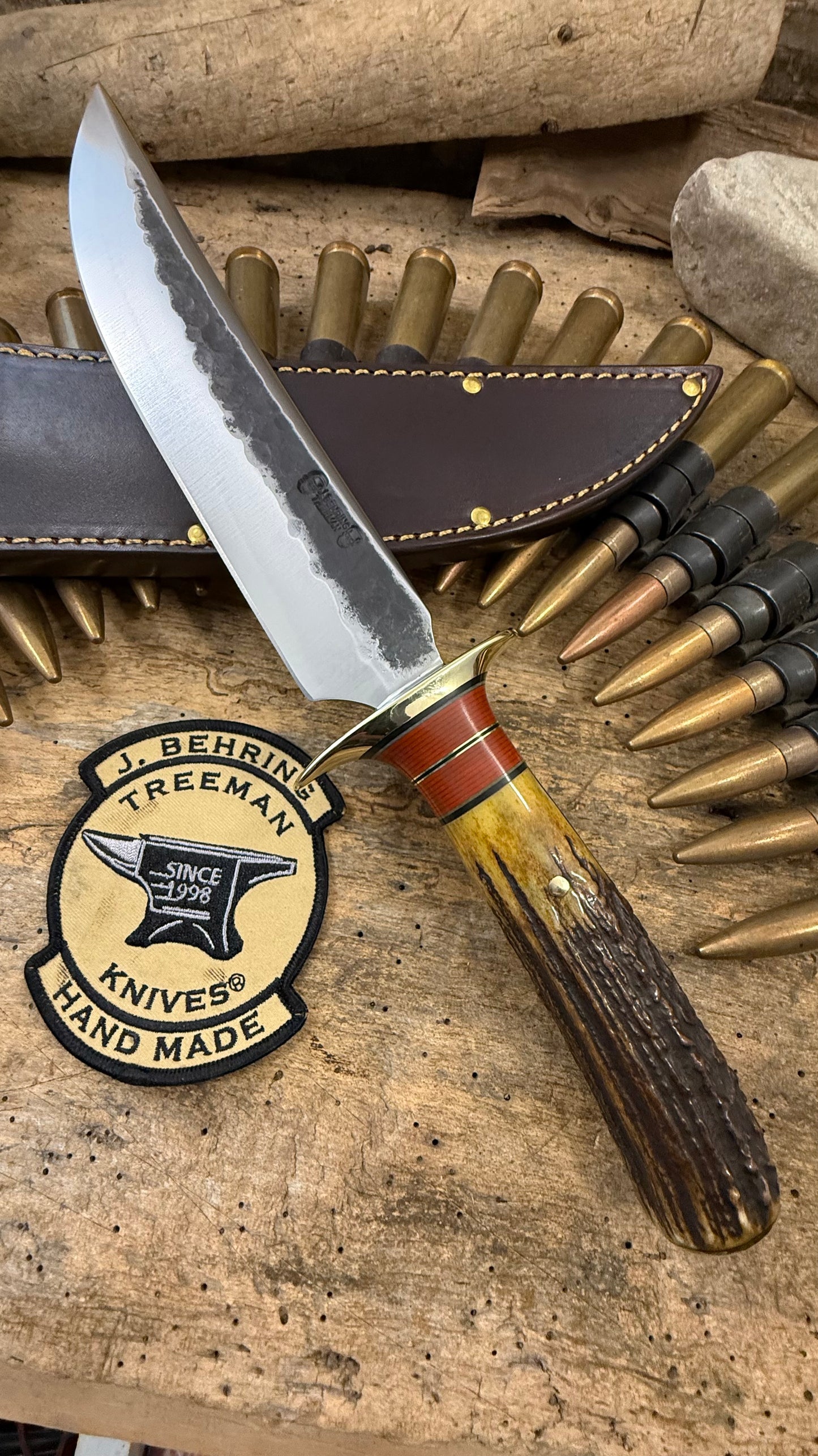 Treeman 8" Heavy Duty Double Skull Hammer Mark Stag Fighter