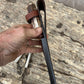 Treeman Alaskan AEB-L stainless  finger grip sambar stag ox butt  shark sheath