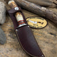Treeman Fox River 5" Hammer mark Hunter Stag Handle