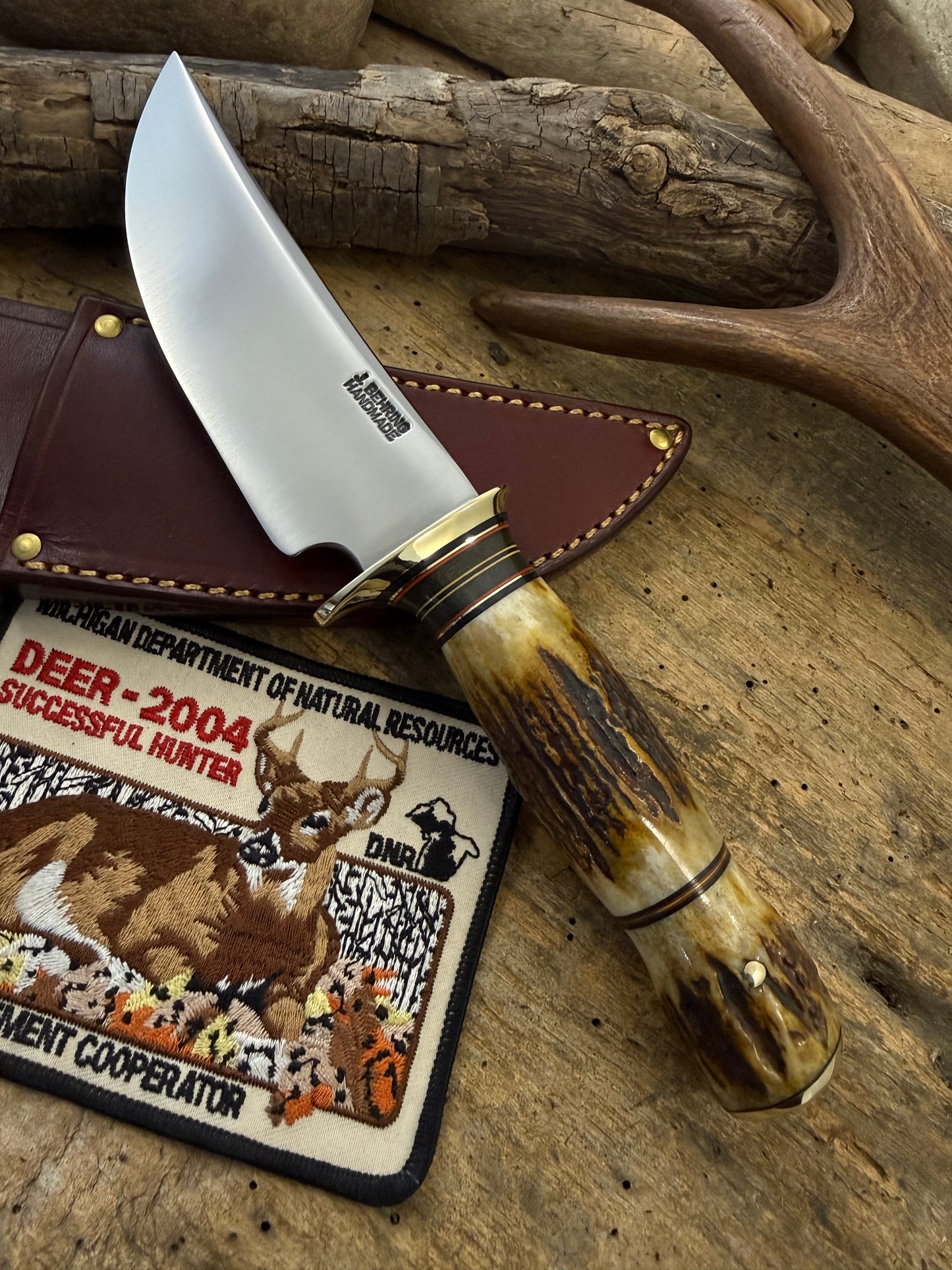 Treeman Big Bay Hunter 5" Brass Stag/Stag