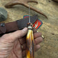 Treeman Deer & Trout Copper Guard 100 plus year old stag Glow spacer Mammoth Butt cap Shark sheath