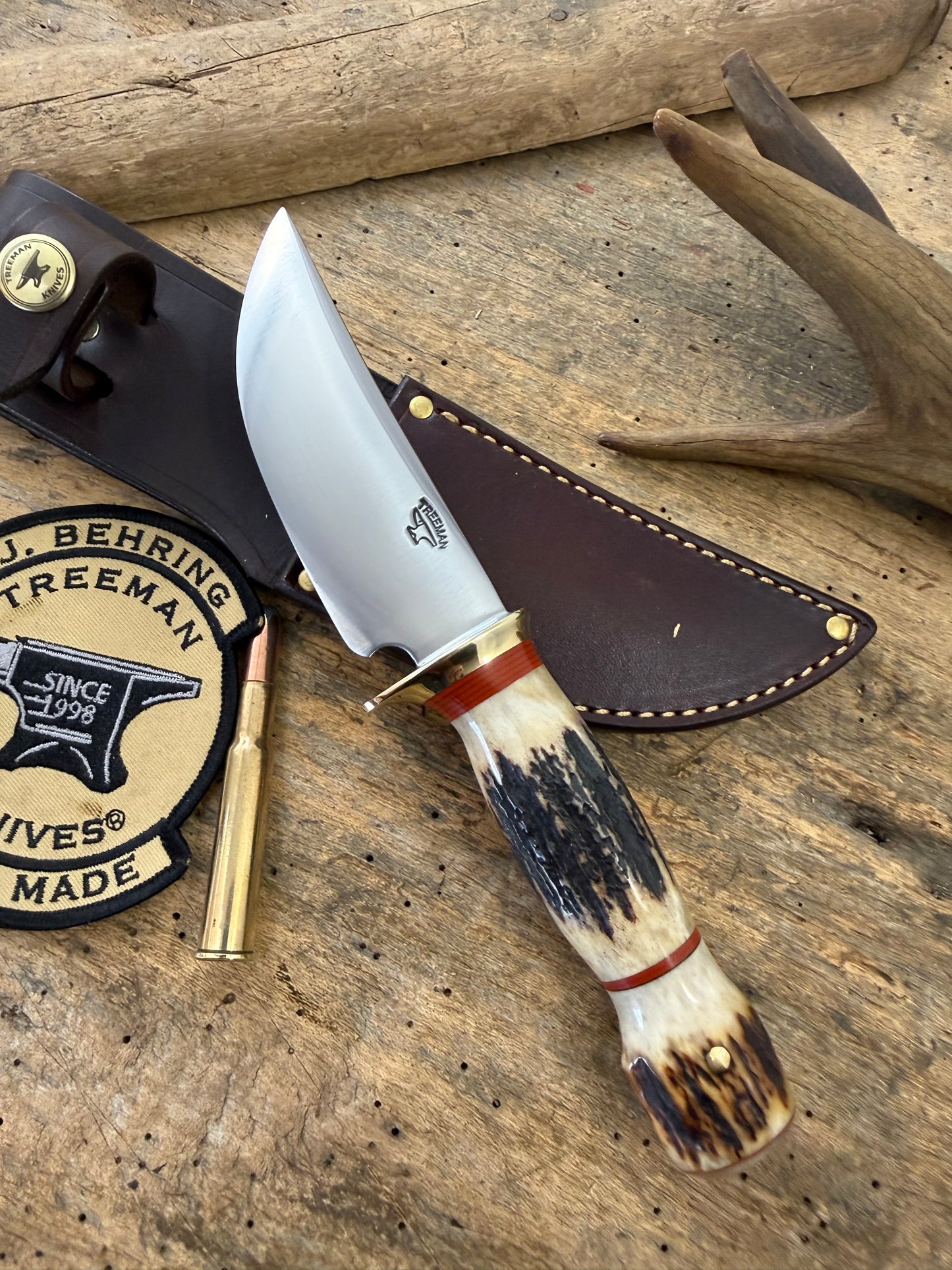Treeman Heavy Duty 4 1/4" Michigan hunter Stag/Stag