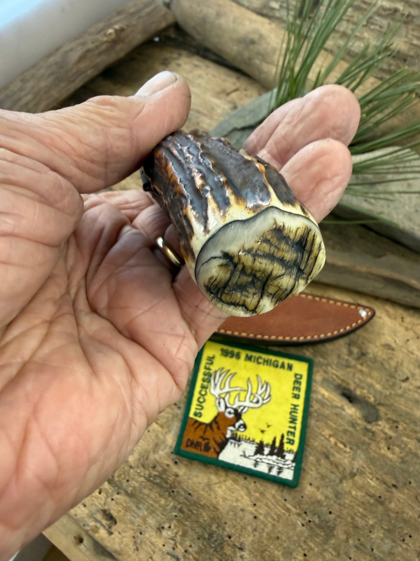 Treeman 5" Deer & Trout Sambar Stag