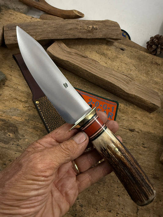Treeman 6" Sagel Style Hunter Stag Brass