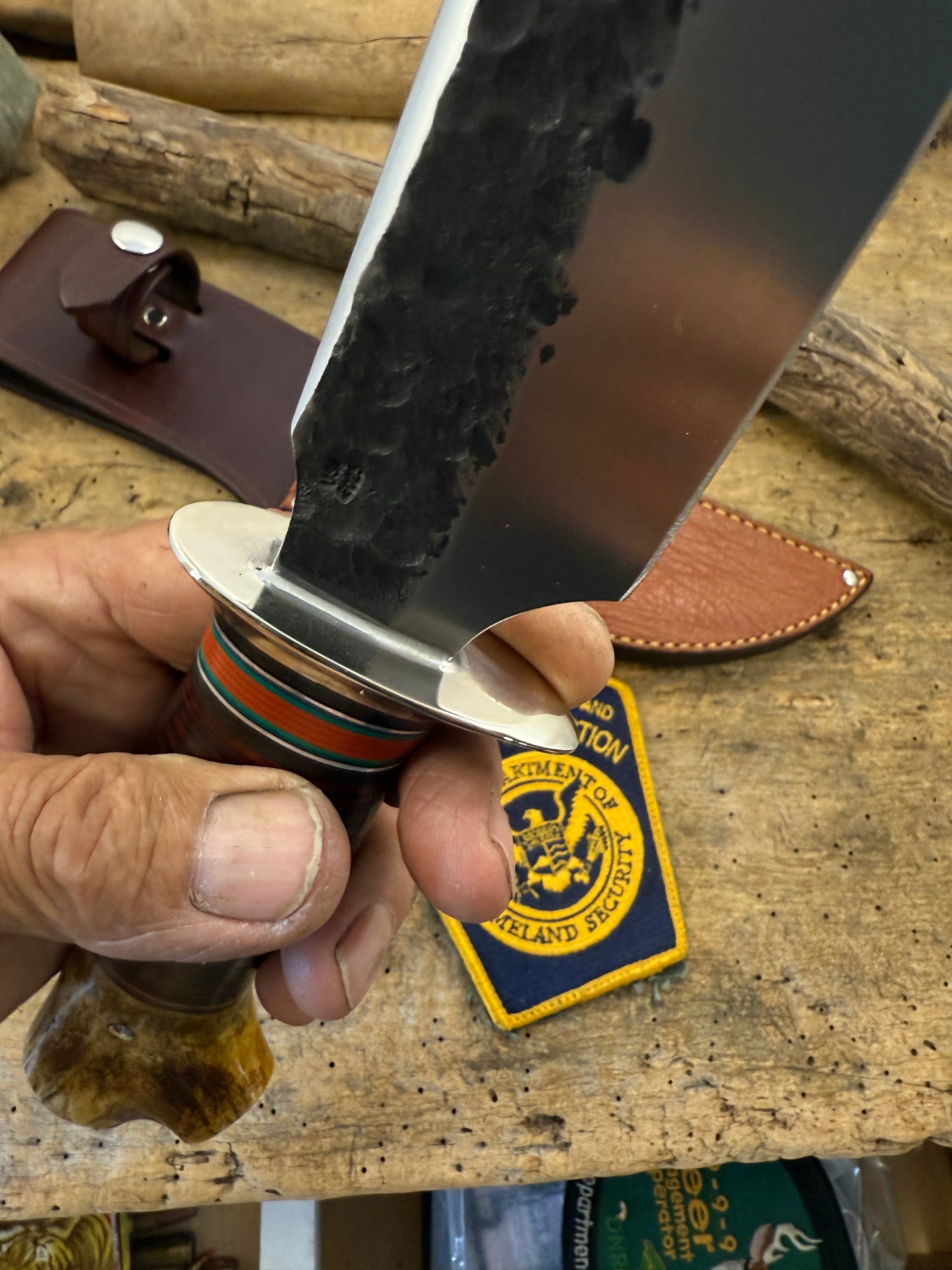 BIG Fat Hunter Fighter Hammer Mark HH Crotch Stag  Shark