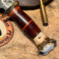Treeman 7" Hammermark Camp Knife Horse Hide Crown stag