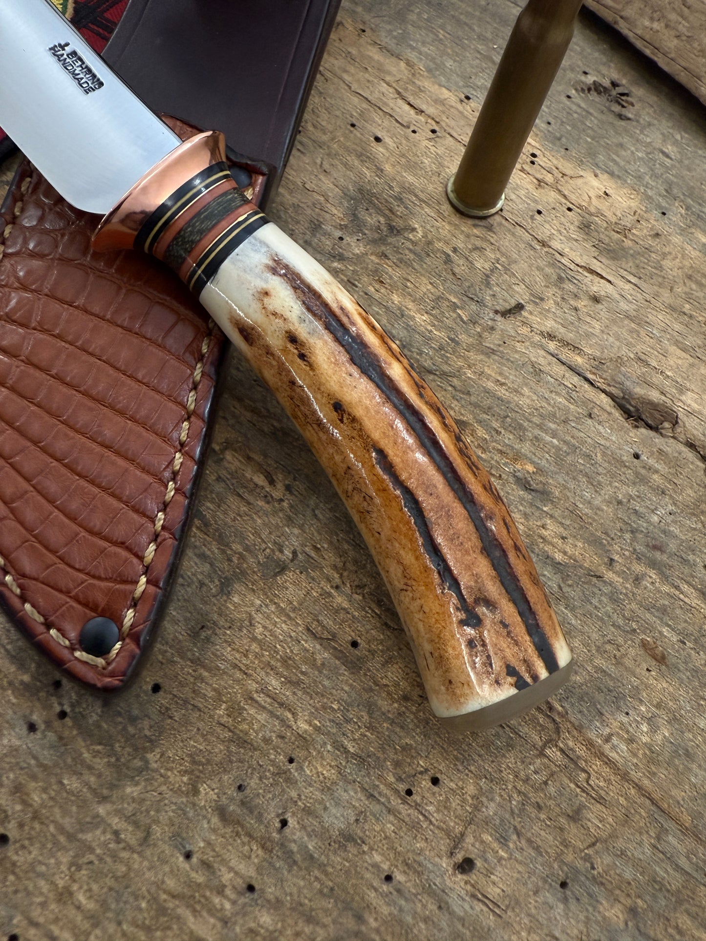Treeman Trout Copper Guard Old Stag Musk Ox Crock Sheath