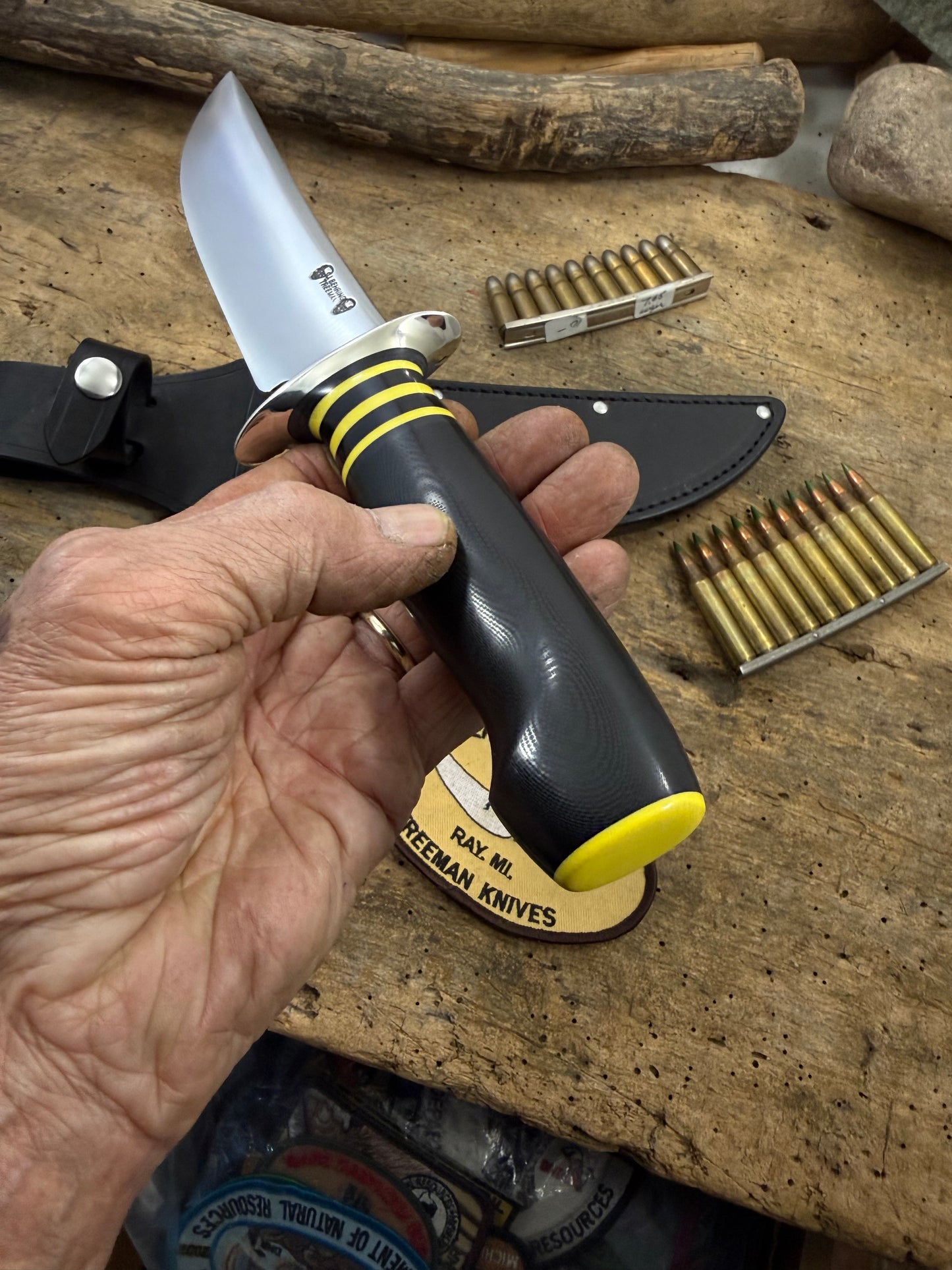 Treeman Special Ops Service Ribbon DBL Skull Fighter