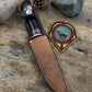 Crown Stag Scagel style Beaver Tail hunter