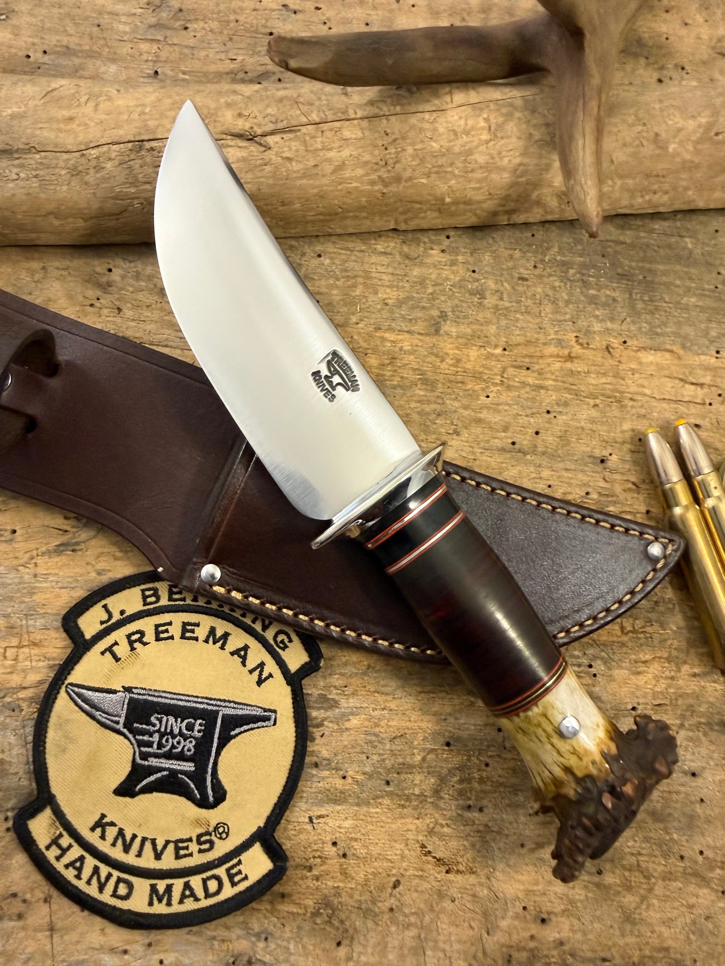 Treeman Traditional 5" Crown Stag Fox River Hunter AEB-L