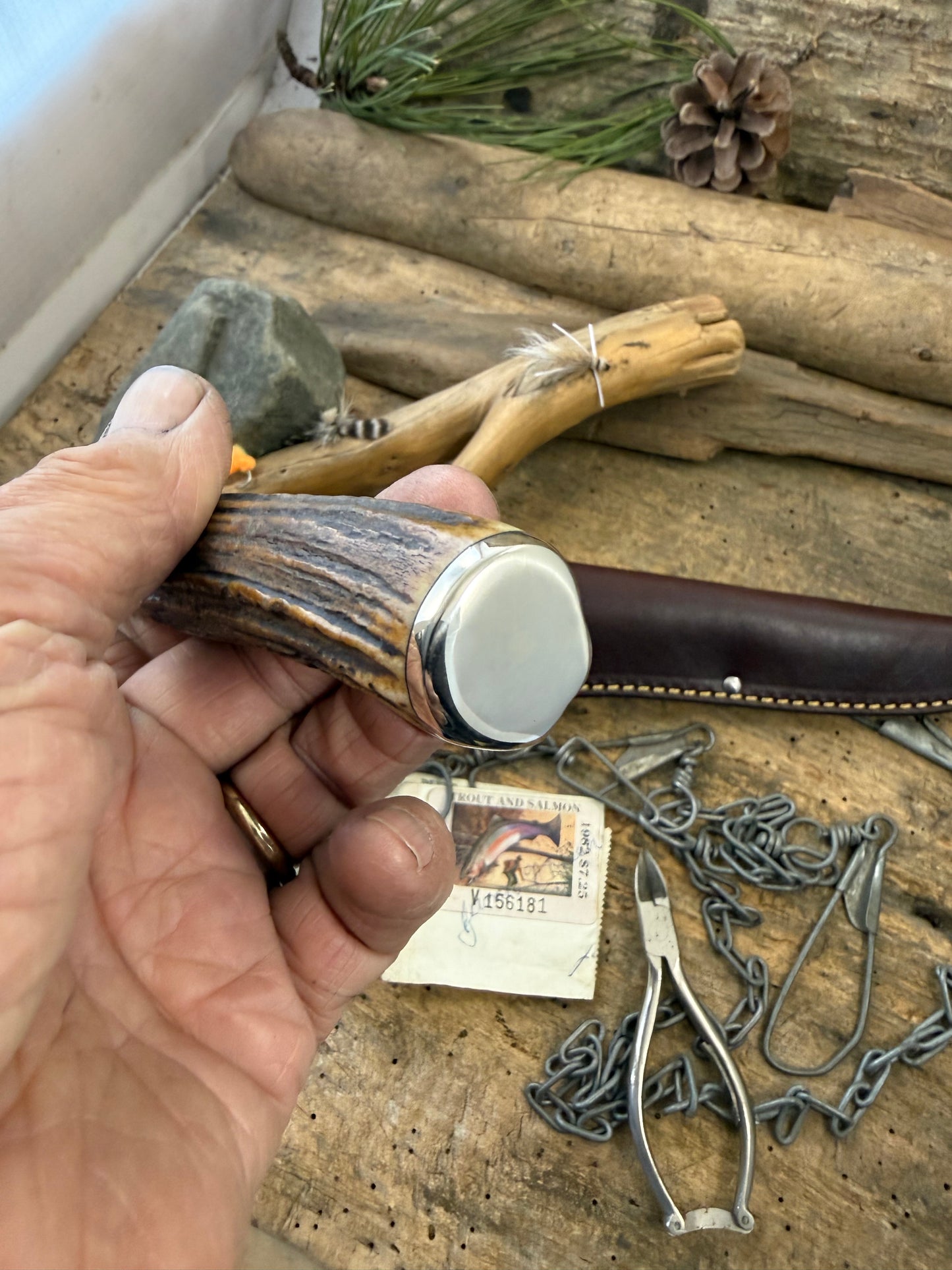 Treeman Stag 7" AEB-L Stainless Filet Knife