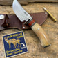 Treeman Must Ox South Dakota Caper Flat Grind Ostrich Sheath