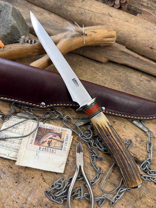 Treeman Stag 7" AEB-L Stainless Filet Knife