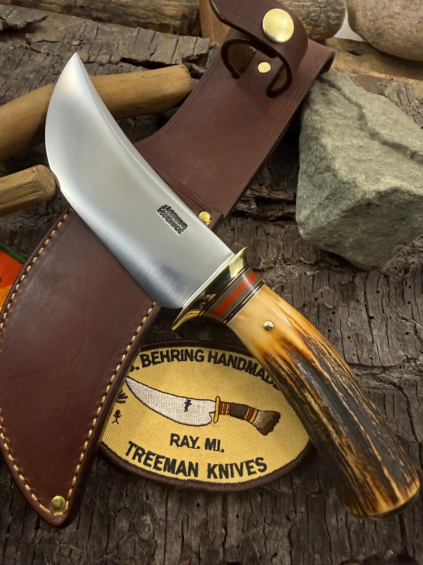 Treeman Big Fat Skinner Killer Red Stag Brass Brass