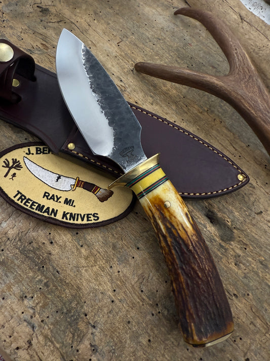 Treeman Alaskan Hunter Hammer Mark 5" Sambar Stag