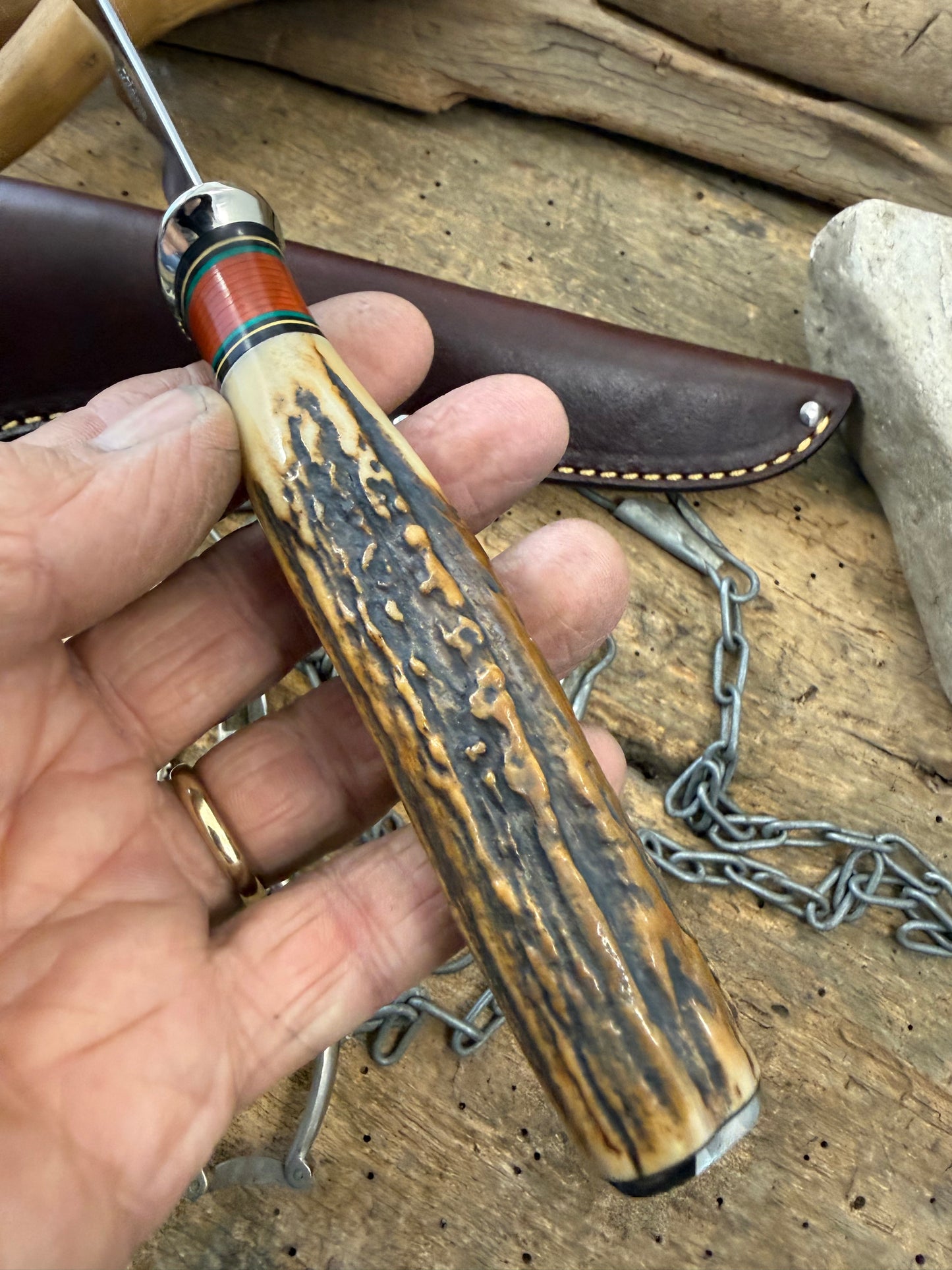 Treeman Stag 7" AEB-L Stainless Filet Knife