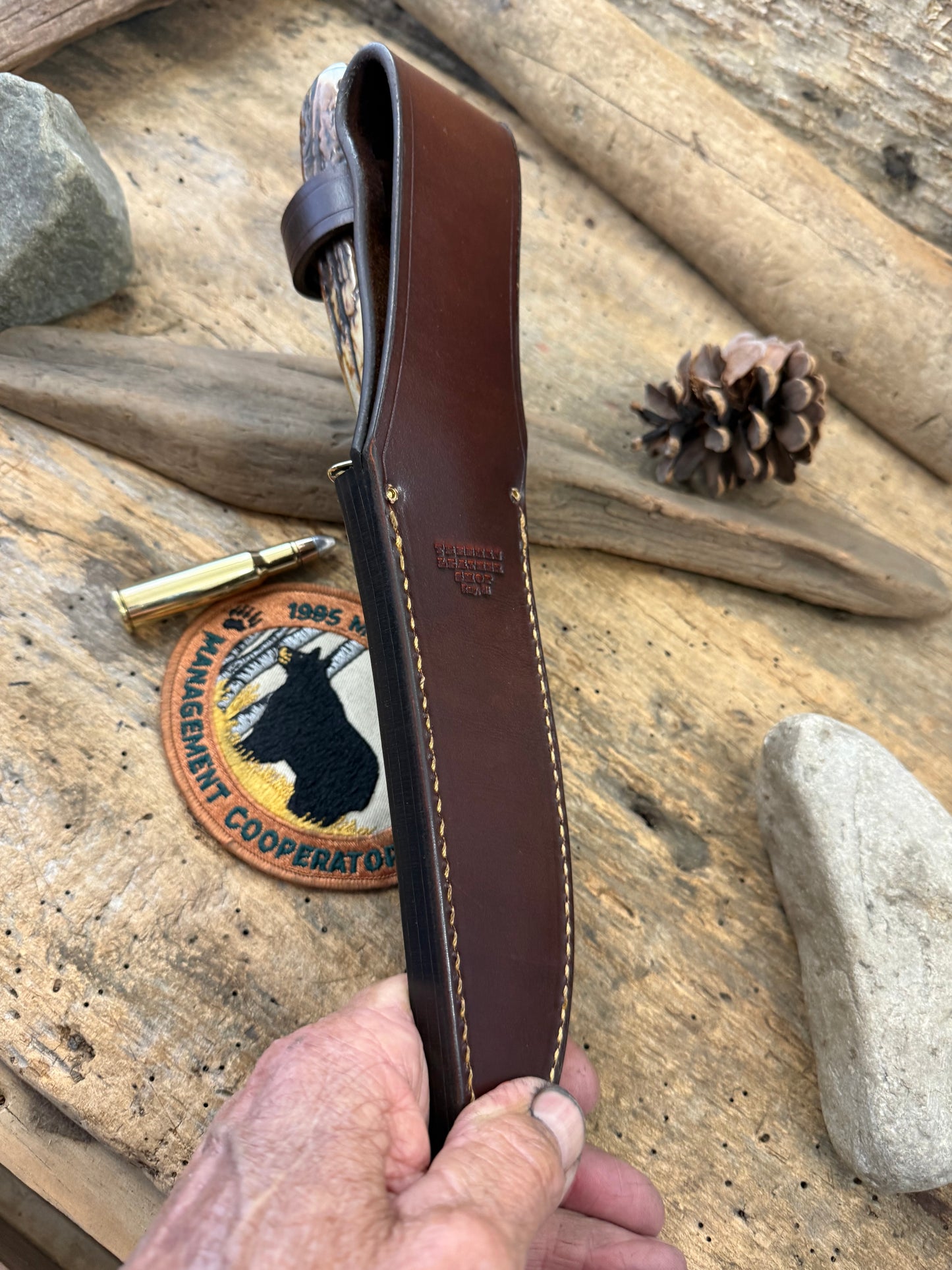 Treeman  7" Camp Fighter Sambar Red Stag