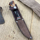 Treeman Trout Knife Sticker 3 1/2" AEB-L stainless blade Hippo sheath