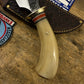 Treeman Musk Ox Semi Skinner Hammer mark Elephant Hide Sheath