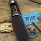Treeman Special Hunter AEB-L Nickel Silver Horse Hide Crown stag Butt
