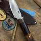 Treeman Special Hunter AEB-L Nickel Silver Horse Hide Crown stag Butt