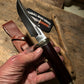 Randall Model 12-6 Little Bear SS, TN,Brass Guard & Scalloped Colar Maroon Micarta Brass Butt MINT Shop Price