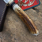 Treeman 5" AEB-L Deer & Trout Sambar Satg Sheep Horn butt