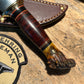 Treeman Caper Brass Horse Hide German Roe Deer crown stag Butt