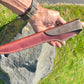 Treeman 9" Filiet Knife AEB-L Stainless Linen Micarta
