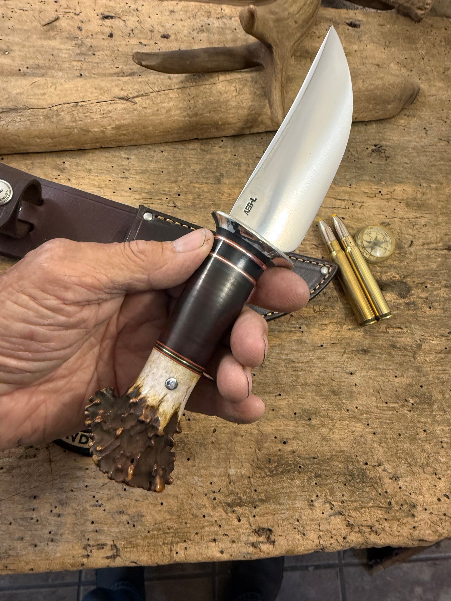 Treeman Traditional 5" Crown Stag Fox River Hunter AEB-L
