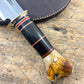 Treeman Big Six Hunter Horse Hide Crotch  Stag Butt  Brass caps