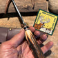 Treeman Alaskan Finger Grove Sambar Stag  5" Hammer Mark Blade