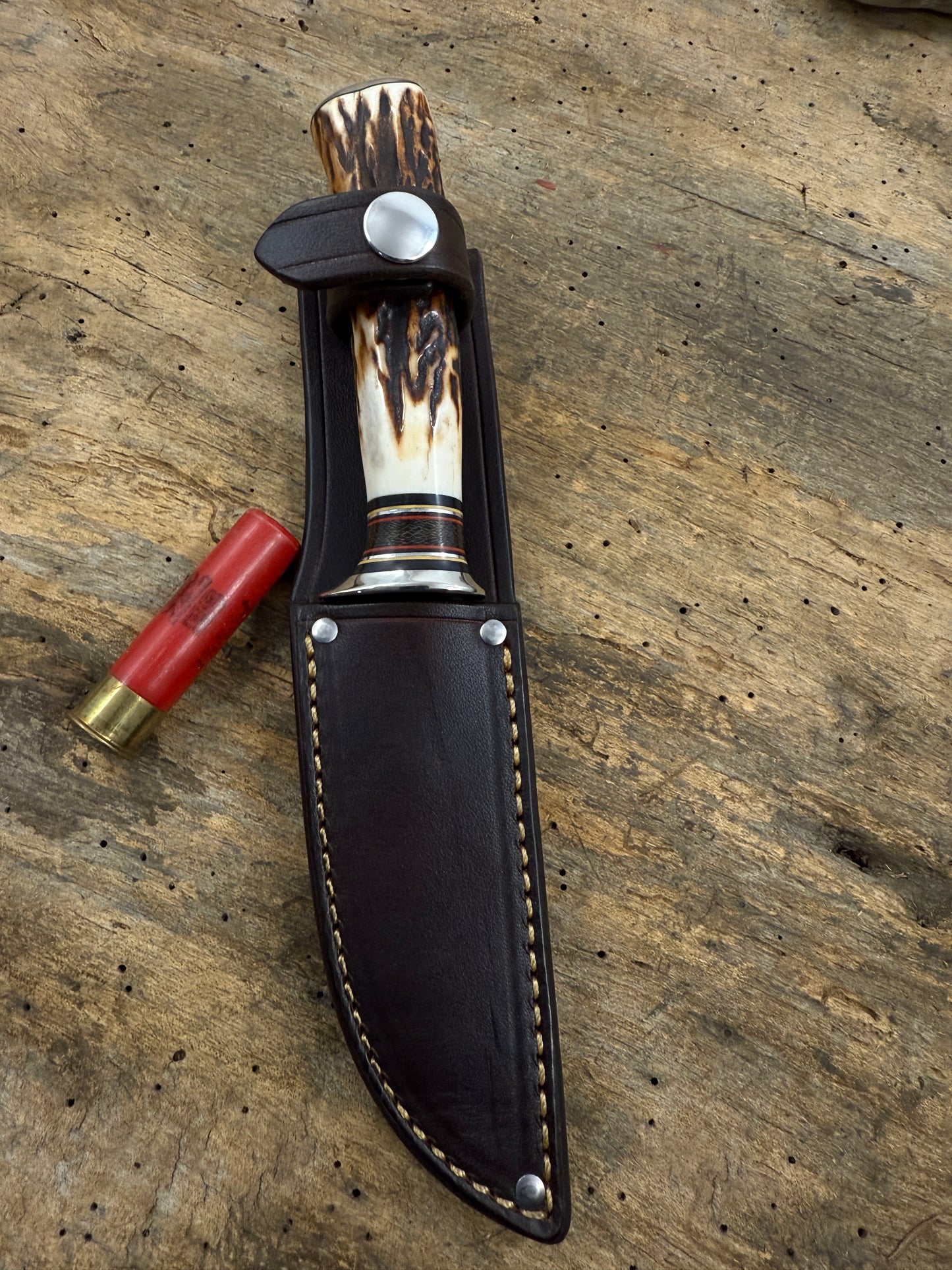 Deer & Trout 4 1/4" Blade AEB-L Stainless Sambar Stag Musk Ox .
