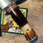 Treeman Iron Mt. Hunter 4 3/8" Blade Brass Horsehide Sambar Stag Shark Sheath