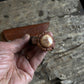 Vintage Treeman Trout & Bird 4" O1 Blade old stamp Crown stag
