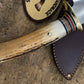 Treeman Woodcraft 6" Brass sambar stag Sheep horn butt