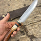 Treeman Model 1 Style Fighter 8 1/2" HD forged blade Red Stag Shark Wide Mouth Sheath