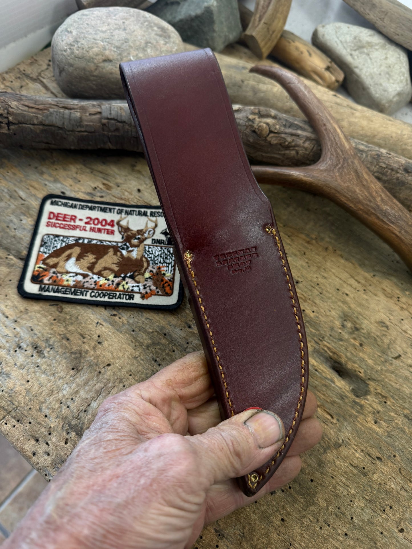 Treeman Big Bay Hunter 5" Brass Stag/Stag