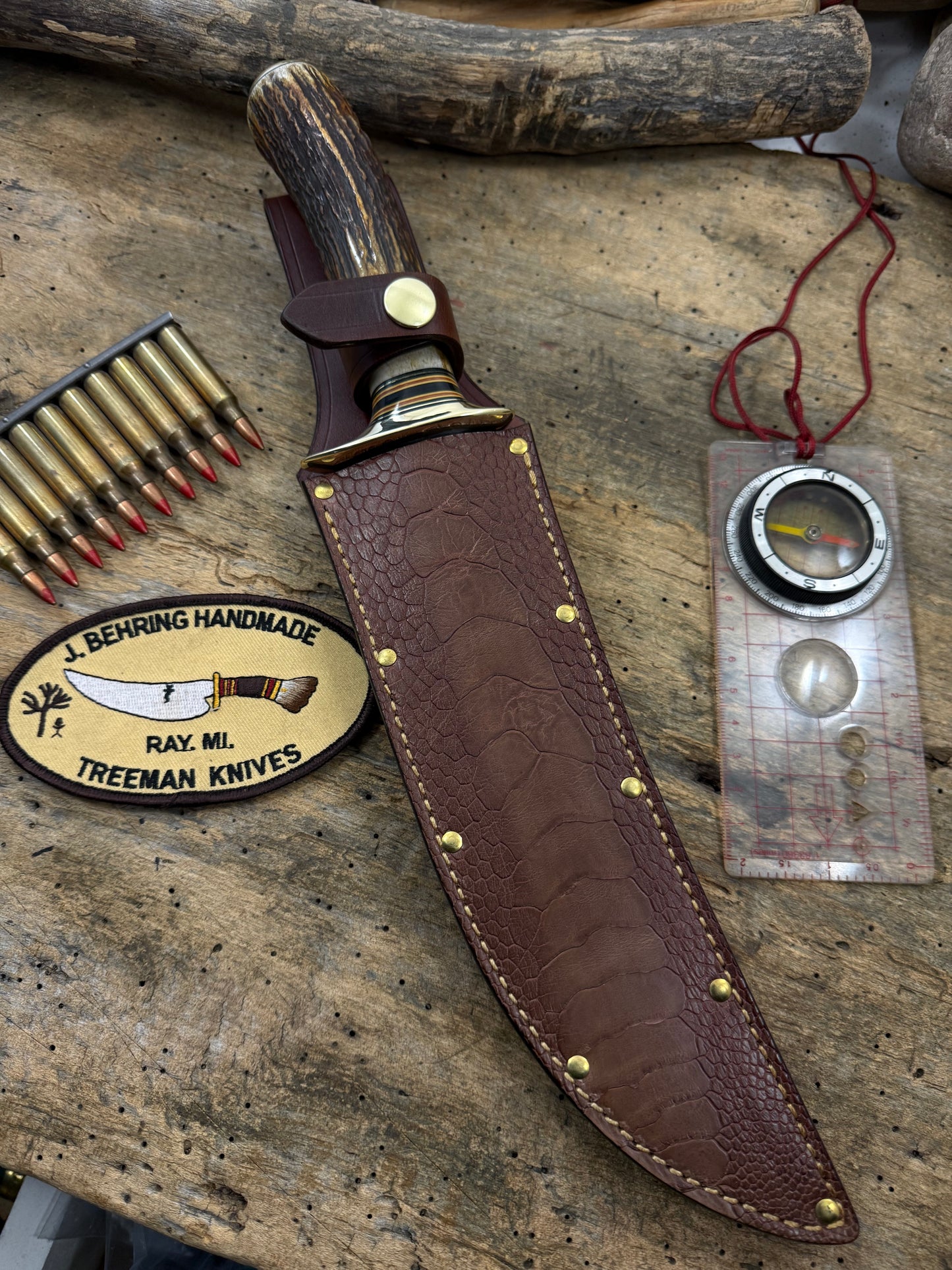 Treeman Stag Finger Grip 8 1/2" Heavy Duty Fighter