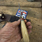 Treeman Musk Ox Semi Skinner Hammer mark Elephant Hide Sheath