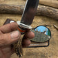 Treeman Trout Knife Green Crock Stag Sheep Horn Stude Spring